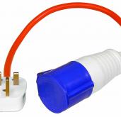 Mains Hook Up Adaptor for UK Socket